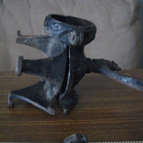 Wall Mounted Antique Steinfeld's Coffee Grinder Parts - No Glass - Picture 6 of 15